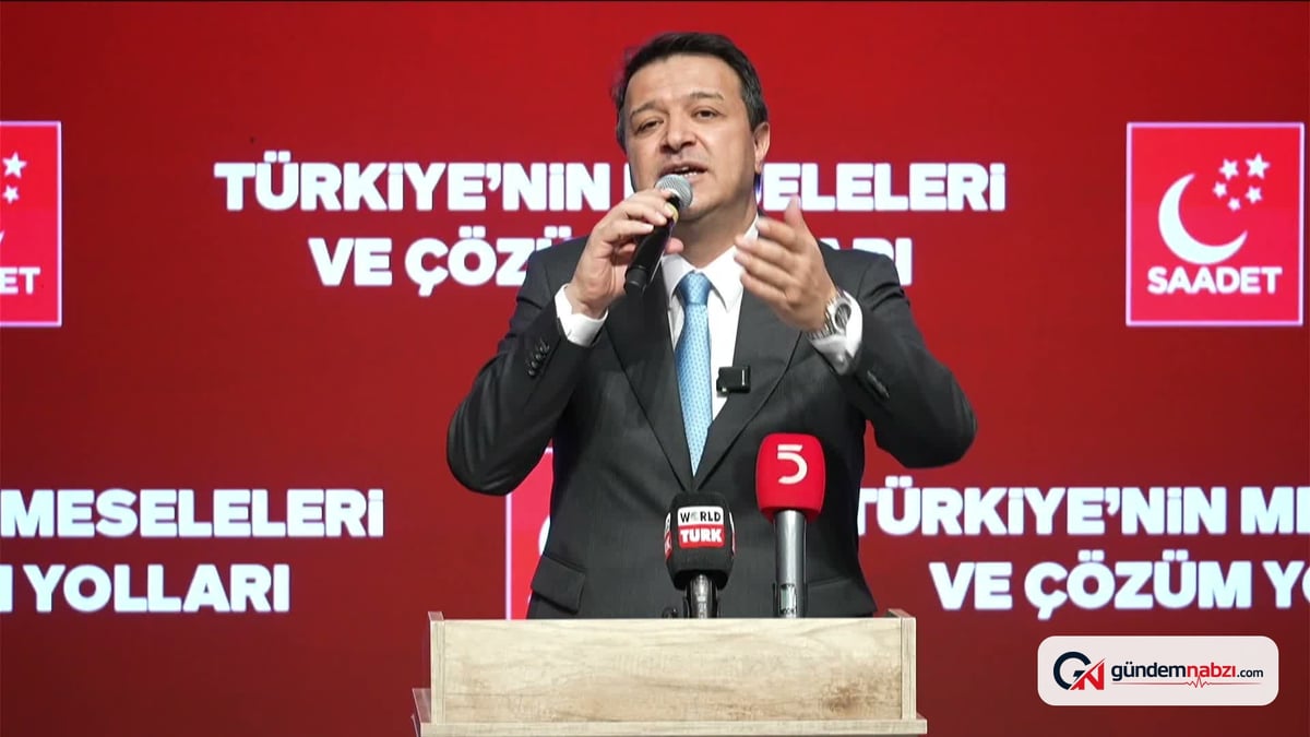 Saadet Partisi lideri Arıkan, Yolsuzlukla Mücadele Bakanlığı kuracak