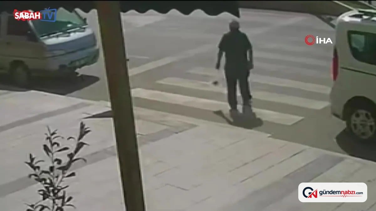 Karabük'te yaya geçidinde otomobilin çarptığı yaşlı adam yaralandı