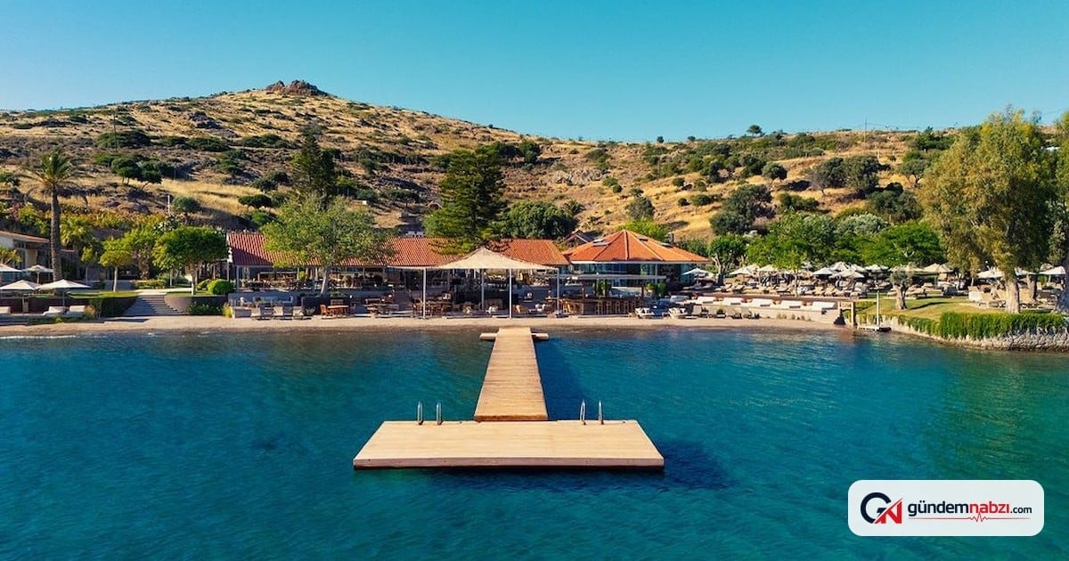 Muğla'da lüks plajda işçiler hak arama eylemi başlattı