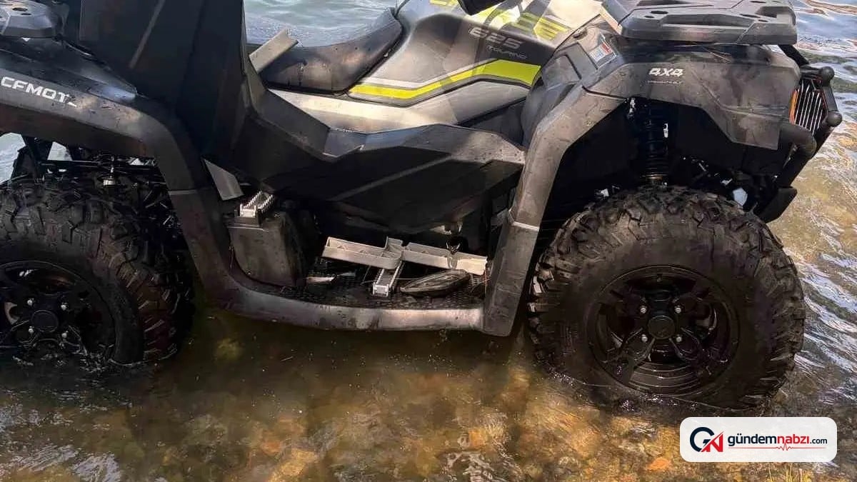 Muğla Fethiye'de ATV uçuruma yuvarlandı, baba ve çocuğu yaralandı