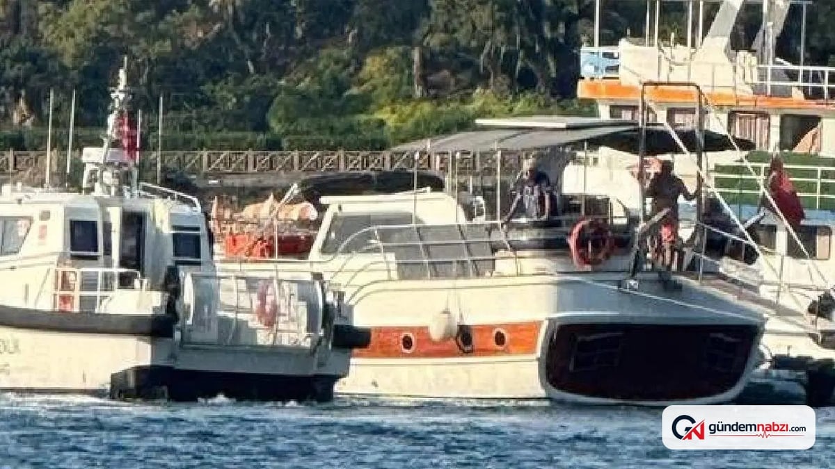 Muğla Marmaris'te çevre ihlali: Çevreci olarak tanınan isim teknesiyle kirletti