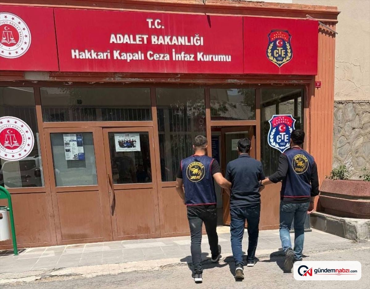 Hakkari'de aranan 2 firari hükümlü yakalandı