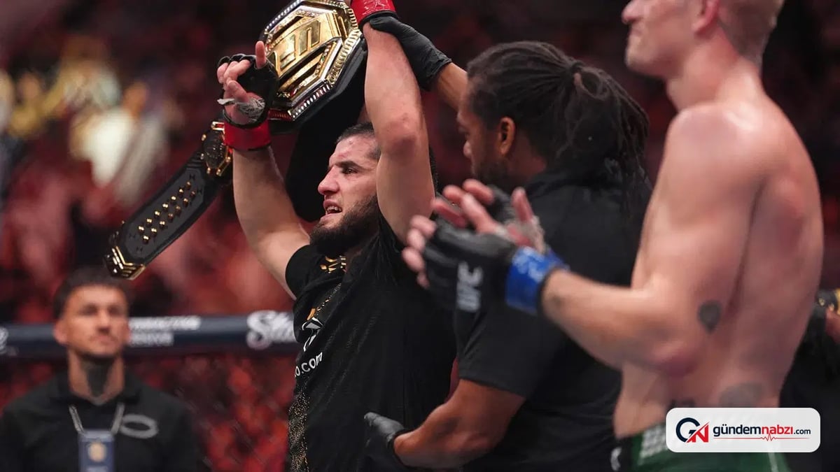 Islam Makhachev, Ian Garry karşısında UFC 330'da kemerini korudu