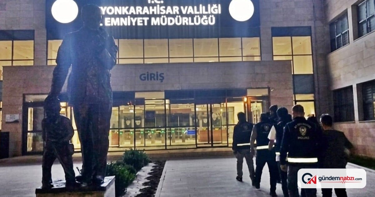 Afyonkarahisar'da oto sanayiye bırakılan aracın çalınmasıyla 3 şüpheli yakalandı
