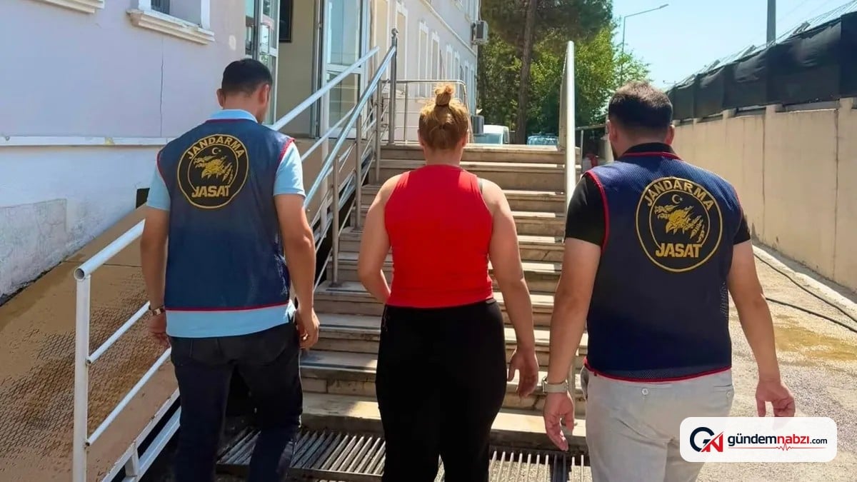 Uyuşturucu suçundan 15 yıl hapis cezası bulunan kadın yakalandı
