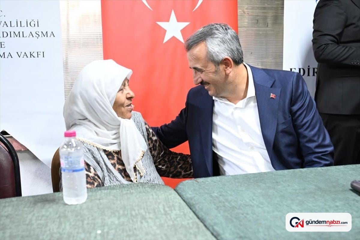 Edirne Valisi Yunus Sezer, mahalle buluşmasında talepleri dinledi
