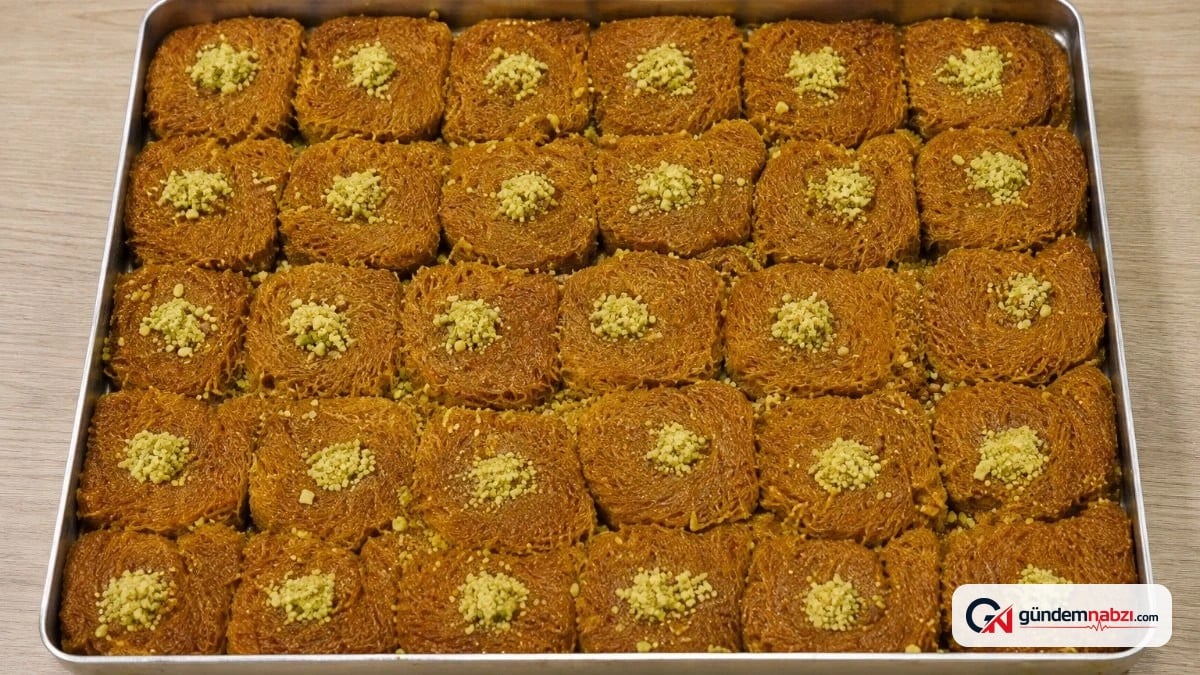 Bingöl burma kadayıfı tescillendi