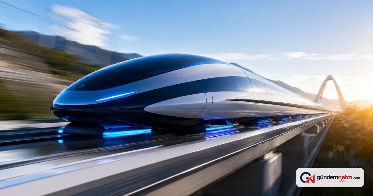 Çin'in yeni treni 800 km hıza 5,3 saniyede ulaştı