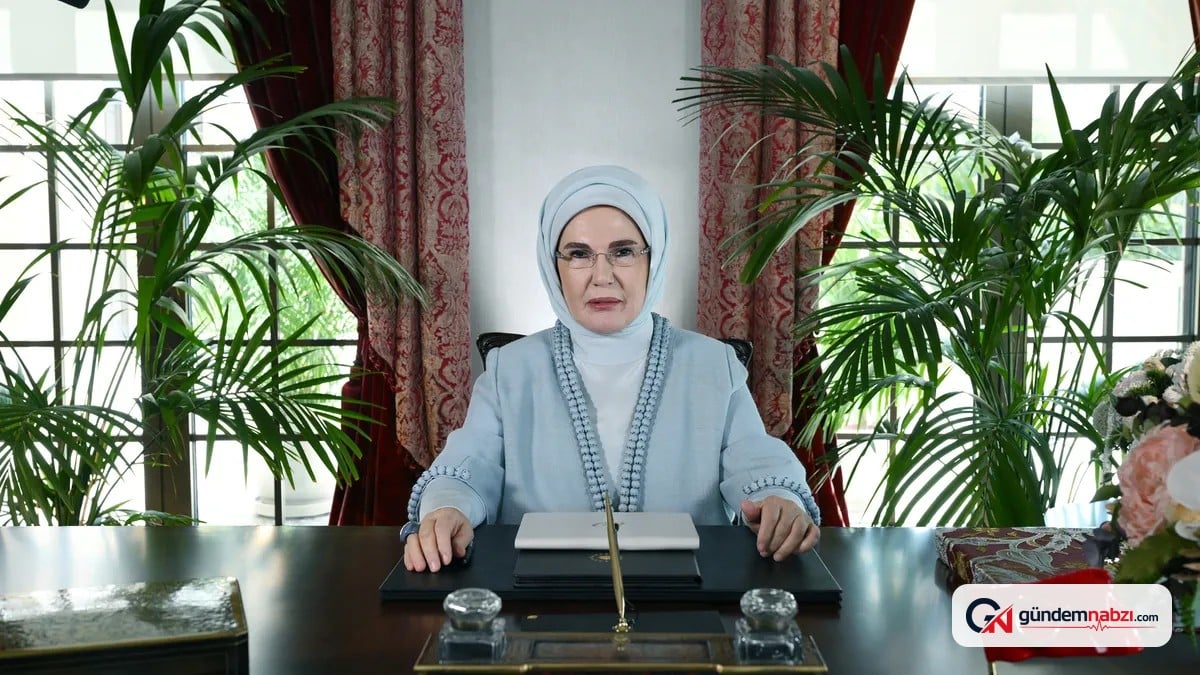 Emine Erdoğan, 6. Lider Eşleri Zirvesi'ne video mesaj gönderdi