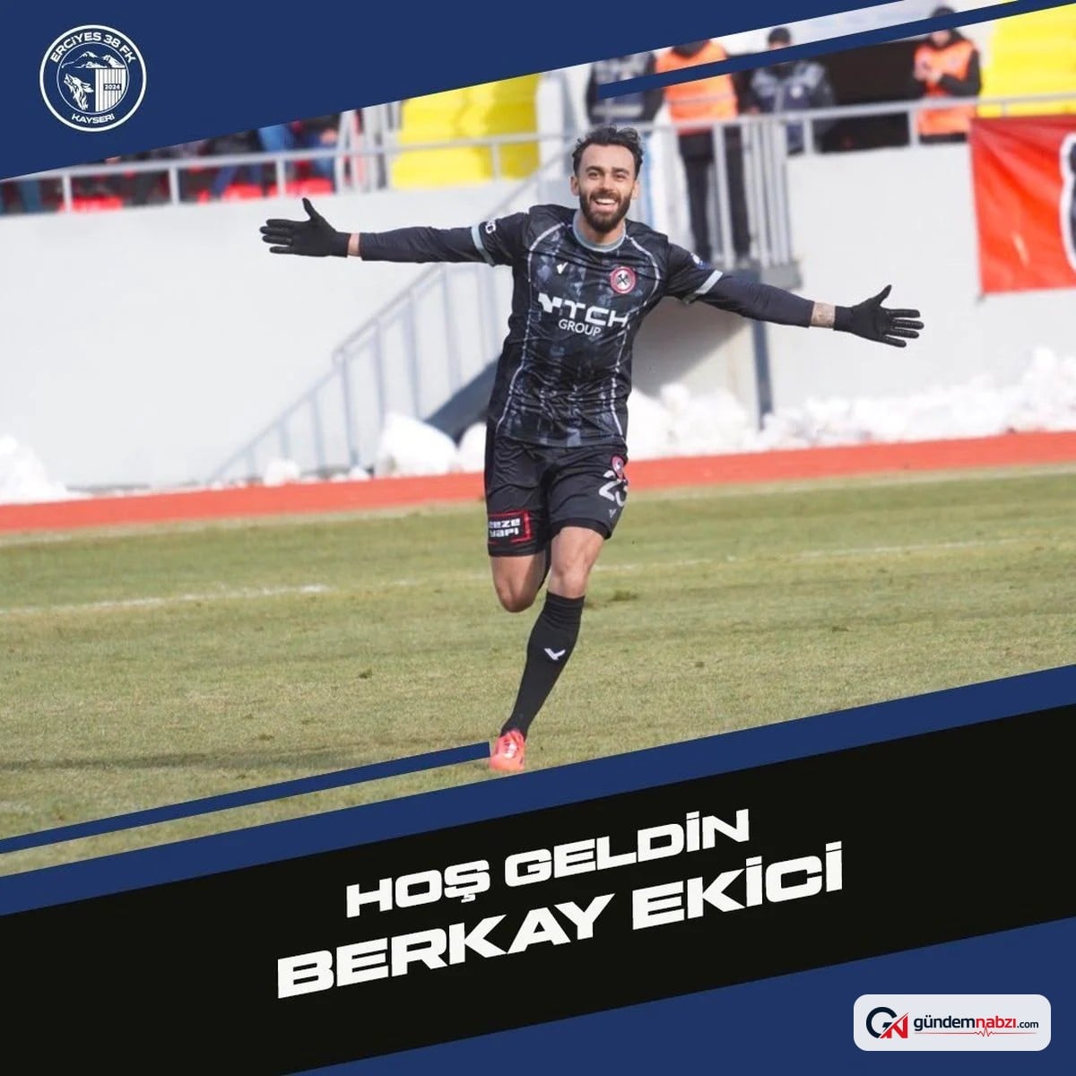 Erciyes 38, forvete Berkay Ekici'yi kattı