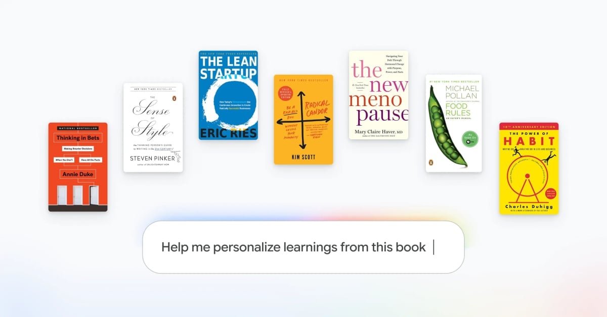 Gemini Notebook satın alınan kitaplarla etkileşime girdi