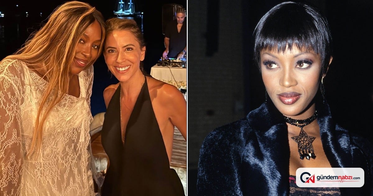 Naomi Campbell, Bozburun'da DJ kabinine geçti