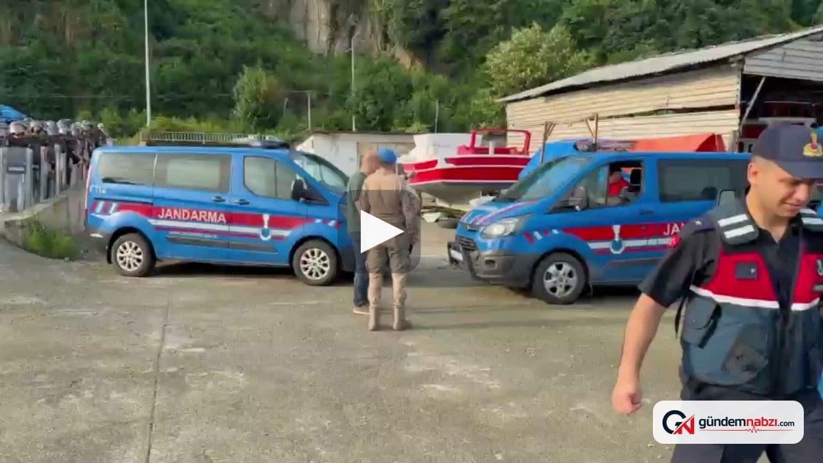 Rize'de kafes balıkçılığı projesine karşı nöbet tutan köylülere jandarma müdahale etti