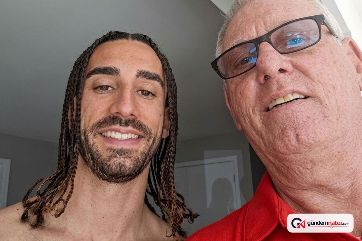 Marc Cucurella'dan kuryeye madalya jesti