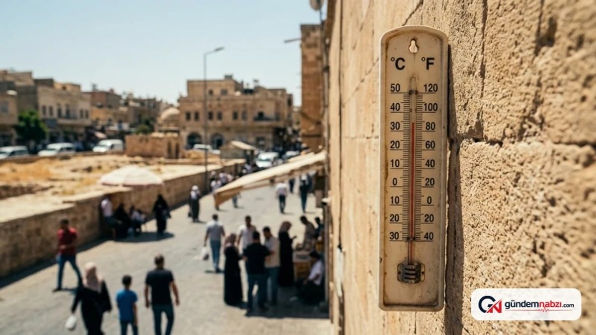 Şanlıurfa'da termometreler 46 dereceyi gösterdi