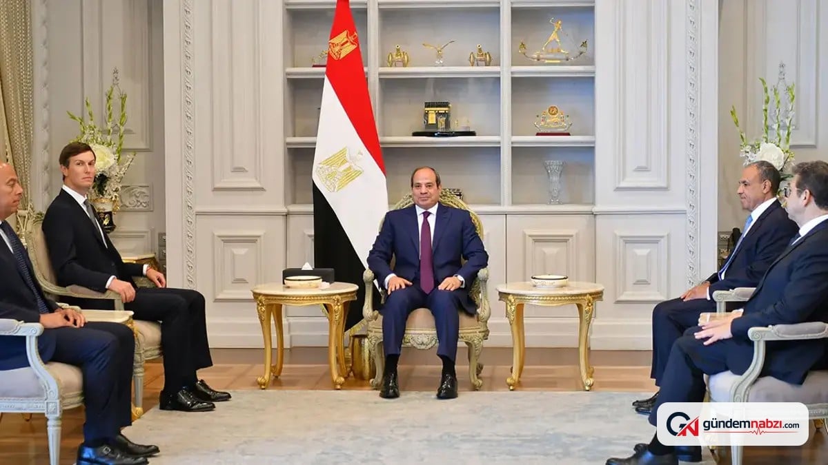 Kushner, Mısır Cumhurbaşkanı es-Sisi ile Gazze'de ateşkes görüşmesi yaptı