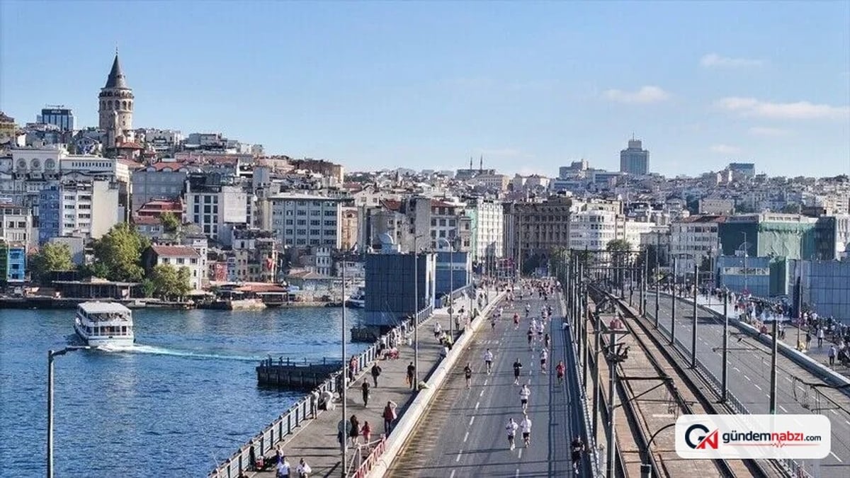İstanbul'da Yeşilay yarı maratonu gerçekleştirildi
