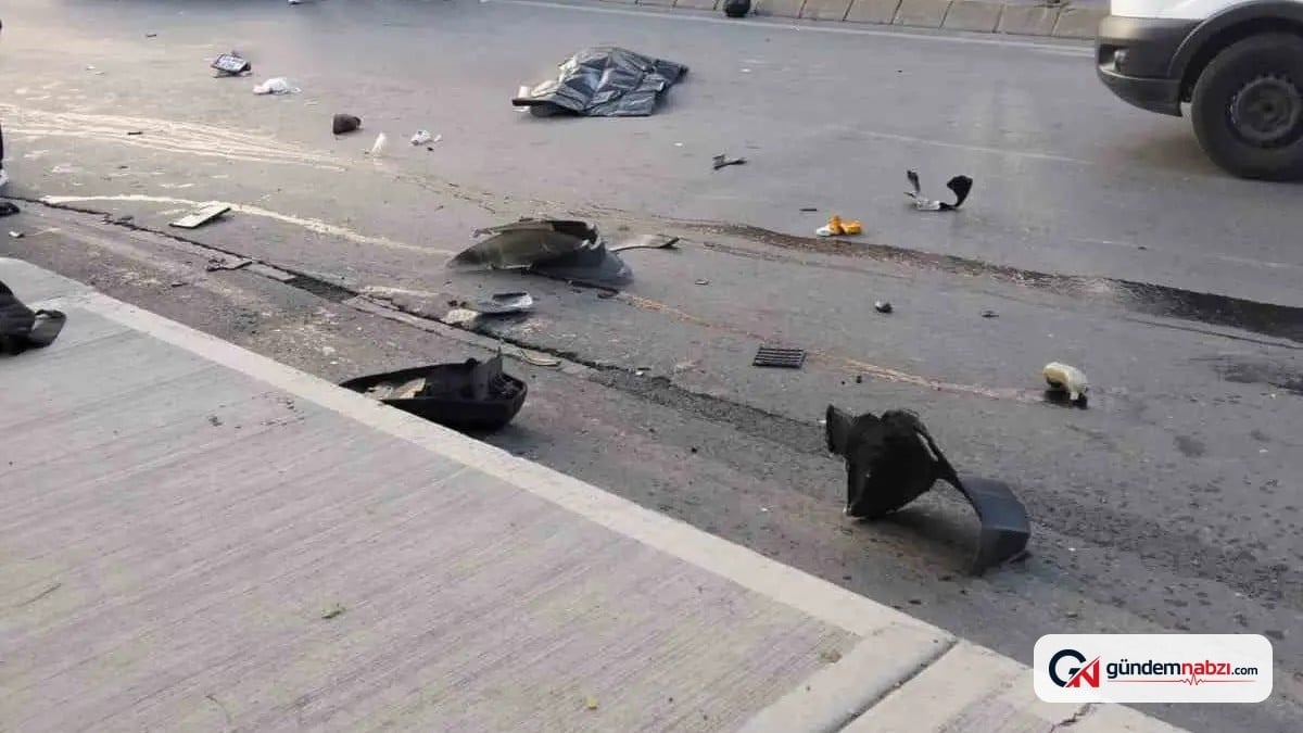 Başakşehir'de motosikletler çarpıştı: 1 ölü