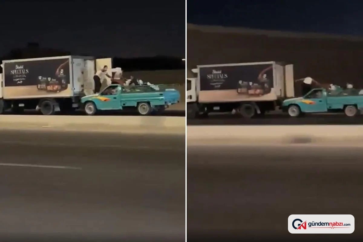 Mısır'da hareket halindeki TIR'dan 105 kilo tavuk çalındı