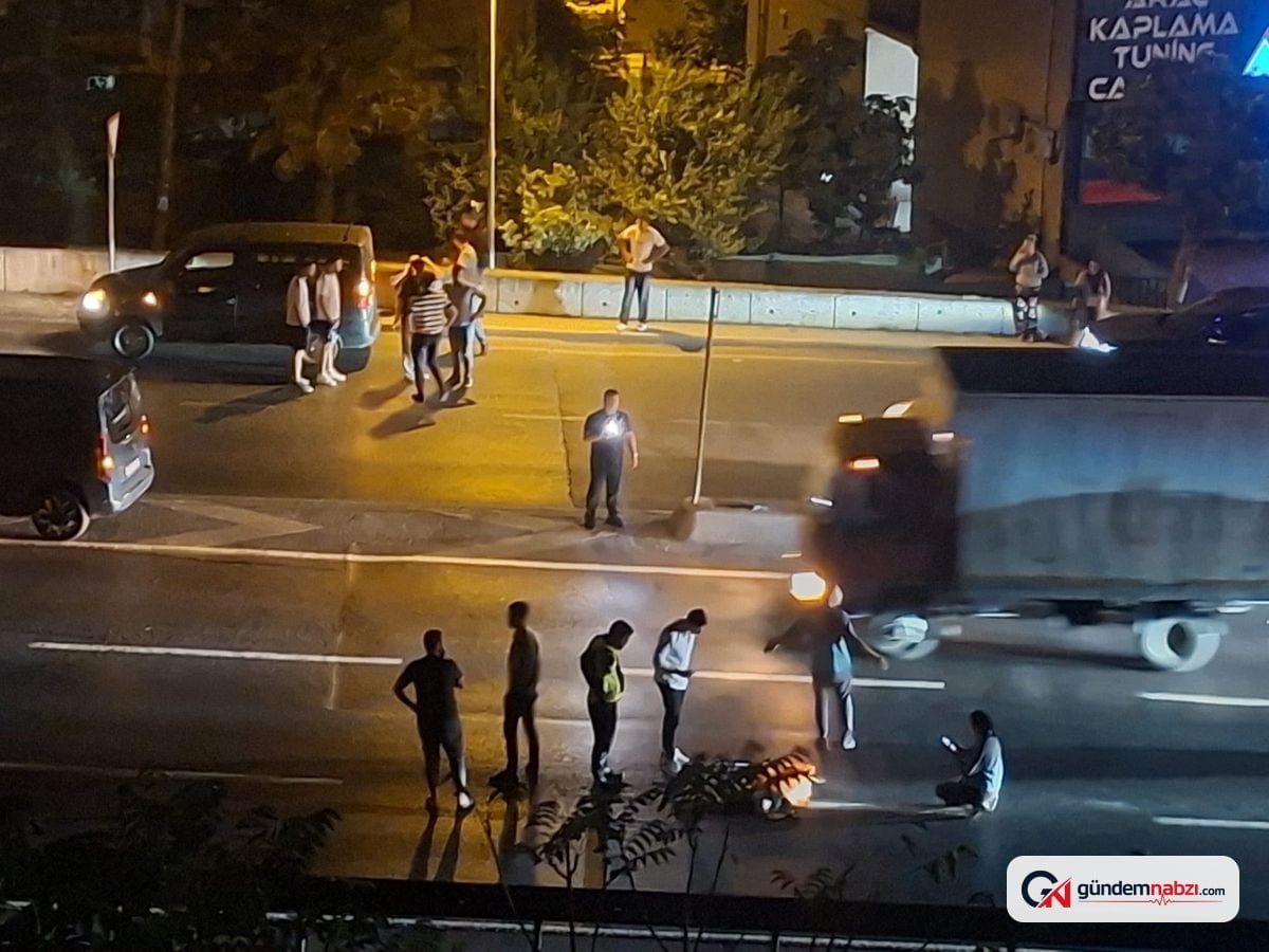 Büyükçekmece'de feci Kaza: Yaya geçidinde değilken çifte çarpma