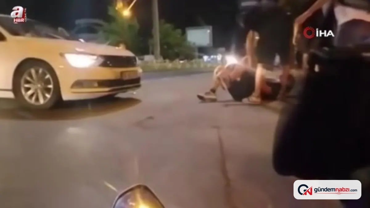 Tekirdağ'da Motosiklet otomobile çarptı: İki genç aracın üzerine savruldu