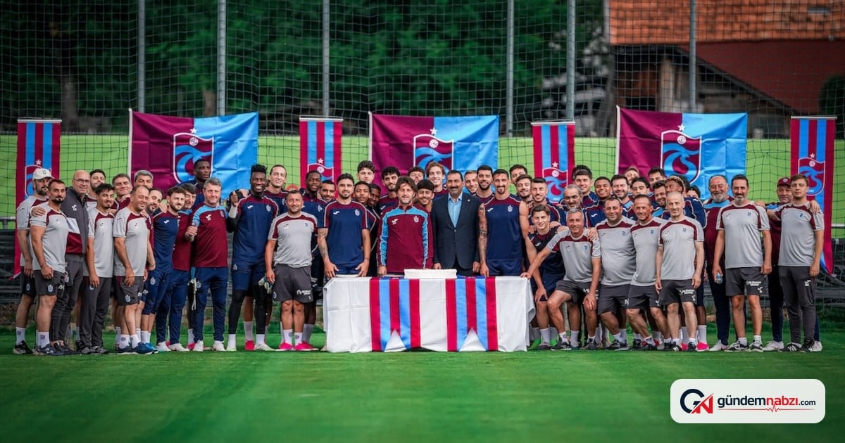 Trabzonspor 59. kuruluş yıl dönümünü Avusturya kampında kutladı