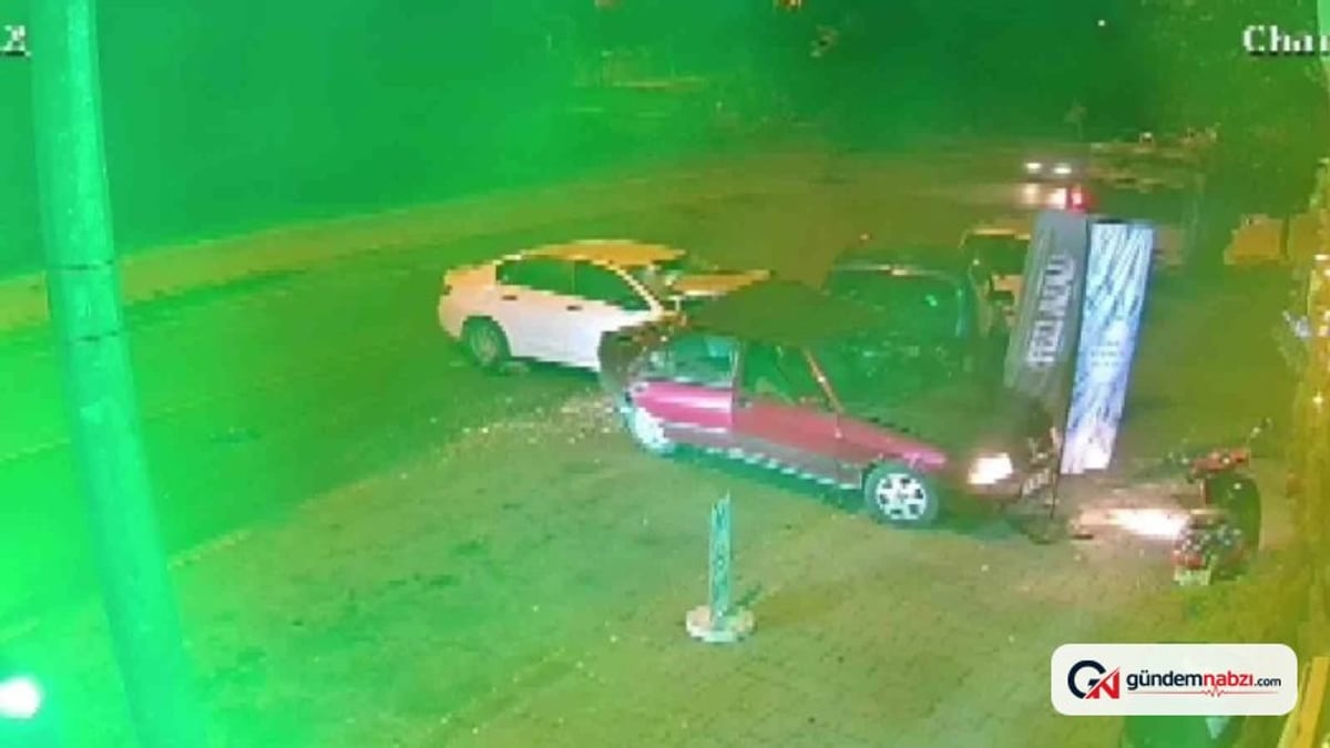 Alkollü kadın sürücü gaza bastı, ortalık savaş alanına döndü