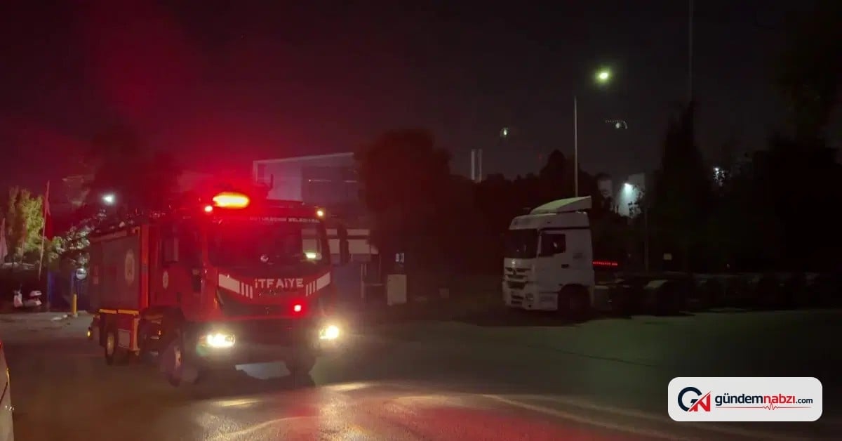 Kozmetik fabrikasında kimyasal madde alarmı yaşandı