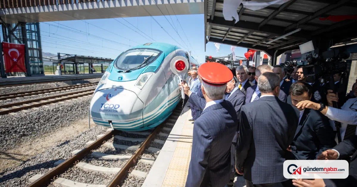 Yerköy-Kayseri hızlı tren hattı 1 saat 45 dakikaya düşecek