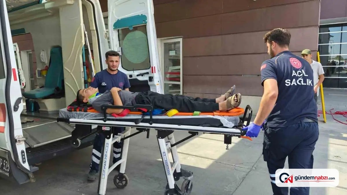Adıyaman'da bisiklet kazasında 2 kişi yaralandı