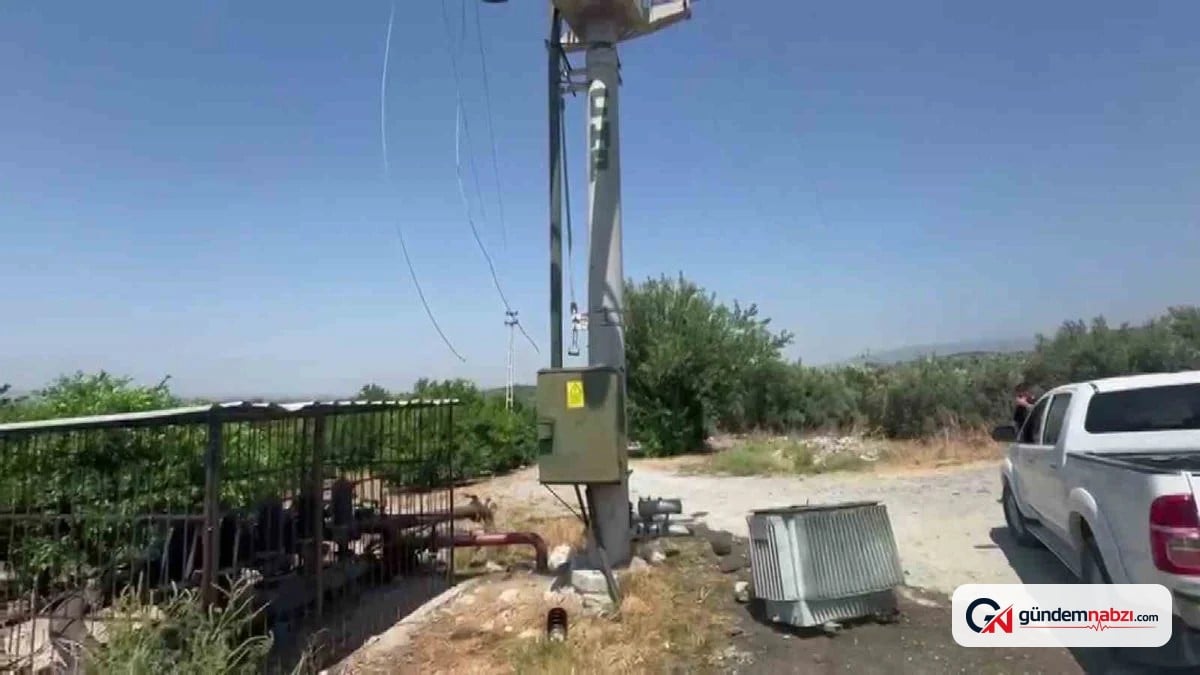 Hatay'da trafo hırsızlığı: 400 bin TL zarar