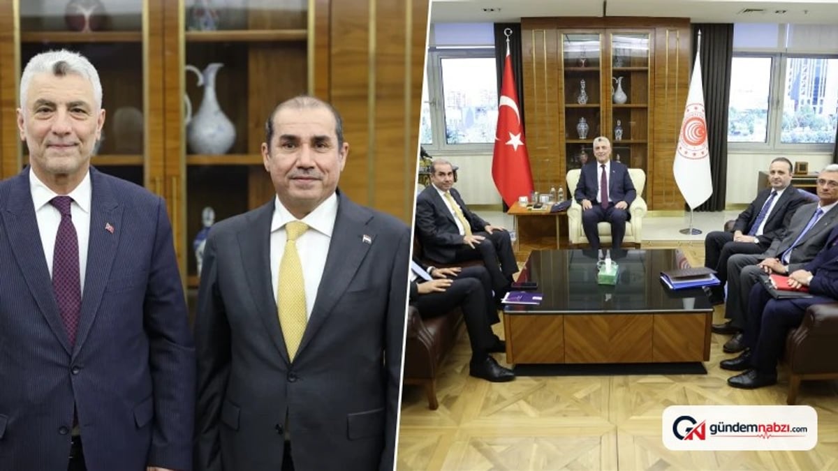Bakan Bolat, Irak Büyükelçisi ile ticaret görüşmesi yaptı