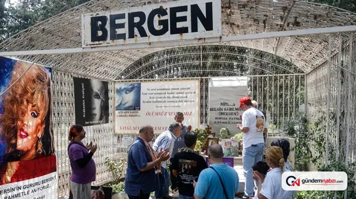 Bergen mezarı başında anıldı, sevenleri duygusal anlar yaşadı