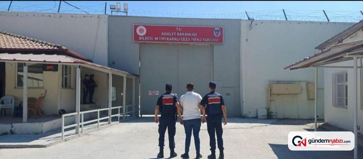Bilecik'te 7 yıl 7 ay hapis cezasıyla aranan M. P. yakalandı