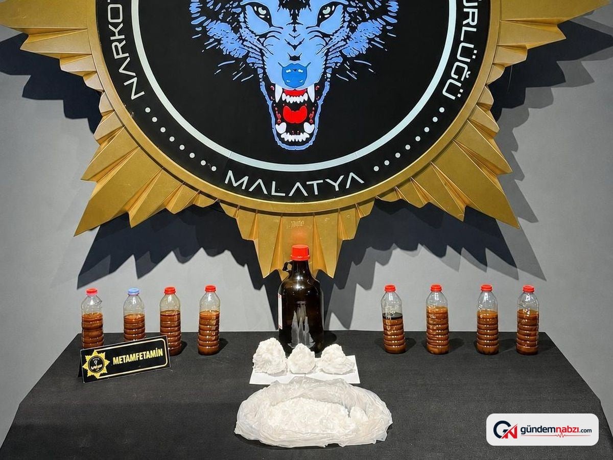 Malatya'da uyuşturucu operasyonu: 2 şüpheli gözaltında