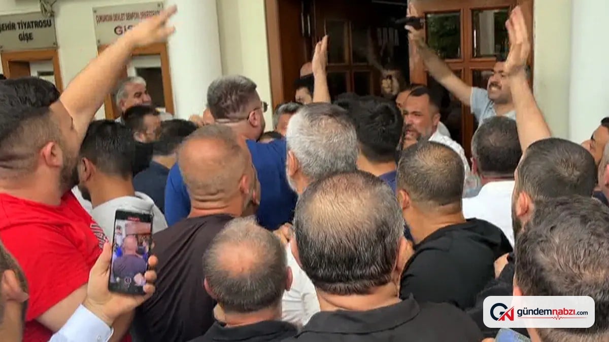 Adana'da servis plakası ihalesine biber gazlı müdahale