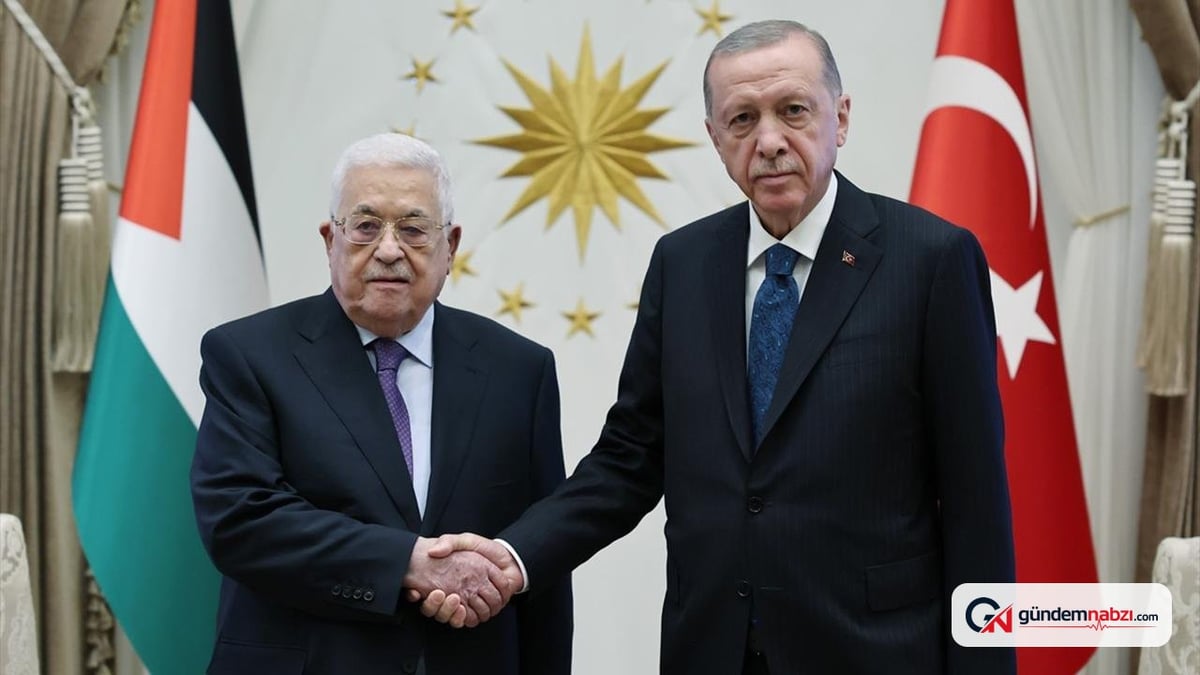Mahmud Abbas, bugün Ankara'da Cumhurbaşkanı Erdoğan ile görüşecek