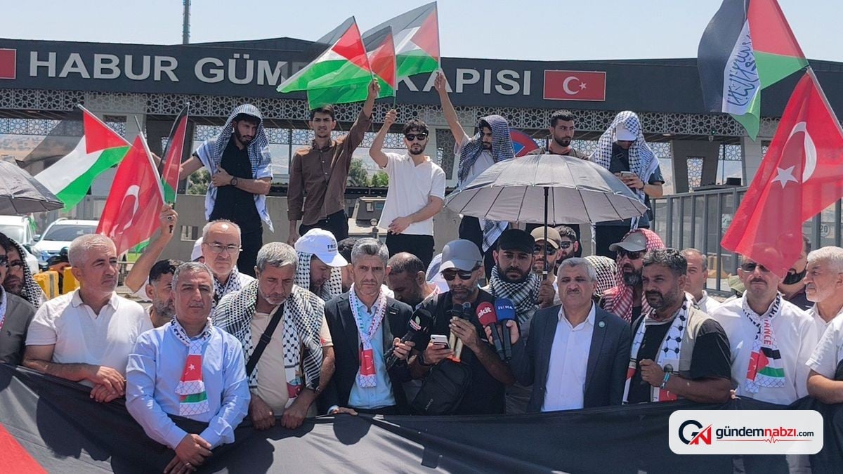 Filistin Konvoyu eylemlerini sonlandırdı: Bu bir geri çekilme değil