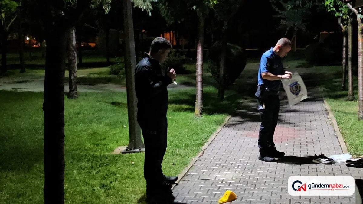 Çorum'da parkta tüfekli kavga: İki kişi yaralandı