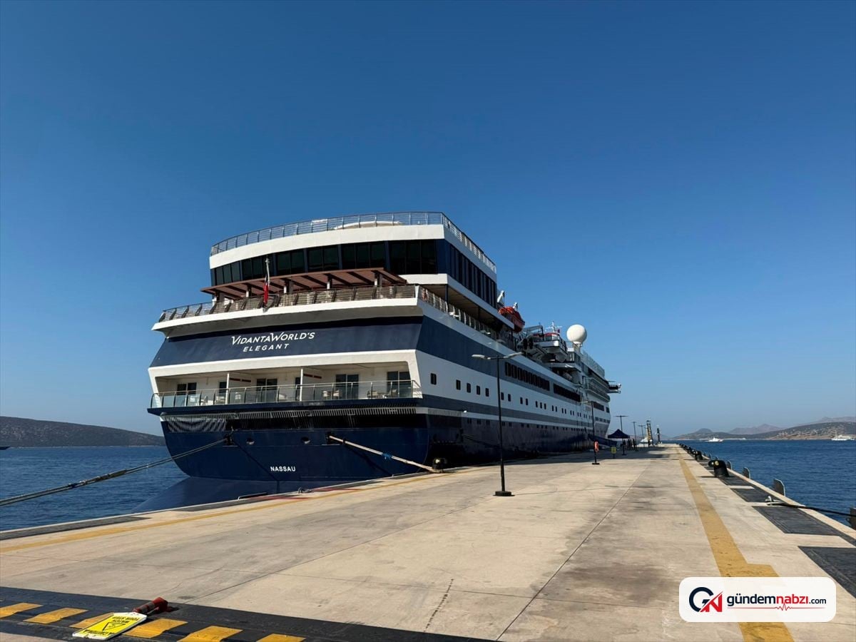 Muğla'ya kruvaziyer turisti akını
