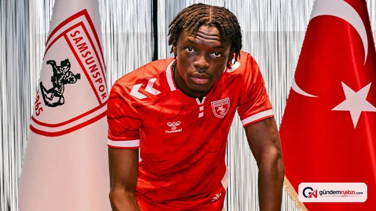 Samsunspor, Antoine Sekongo'yu 5 yıllık sözleşmeyle kadrosuna kattı