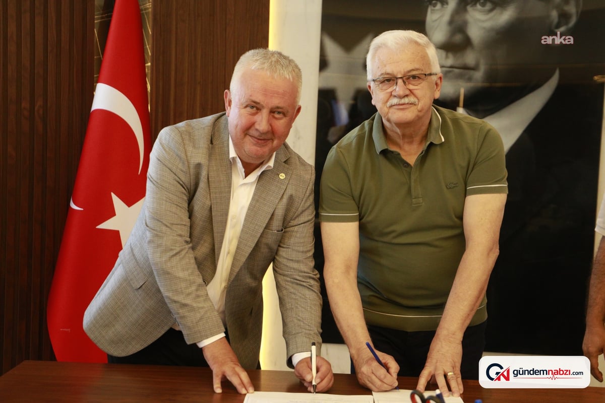 Balıkesir'de Burhaniye belediyesi ile toplu iş sözleşmesi imzalandı