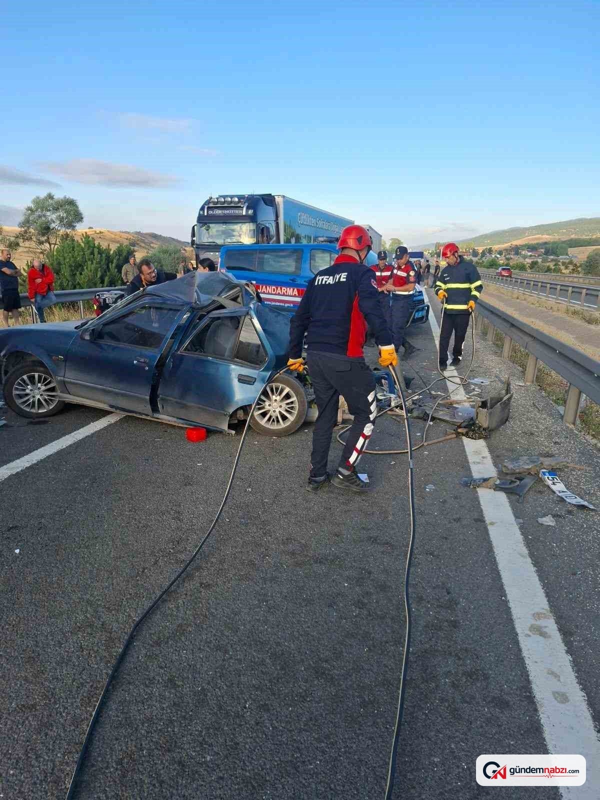 Bolu'da zincirleme kaza: 2 kişi hayatını kaybetti, 2 ağır yaralı
