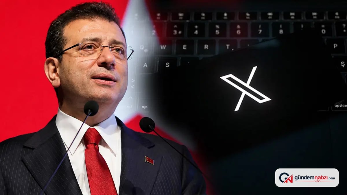X, İmamoğlu'nun Ofis hesabına getirilen erişim engeline itiraz etti