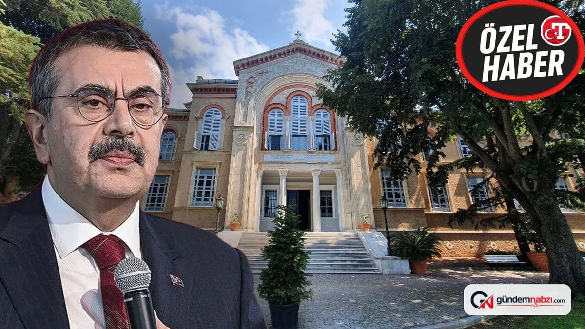 Bakan Tekin: Heybeliada Rum Erkek Lisesi dinî eğitim yapmıyor