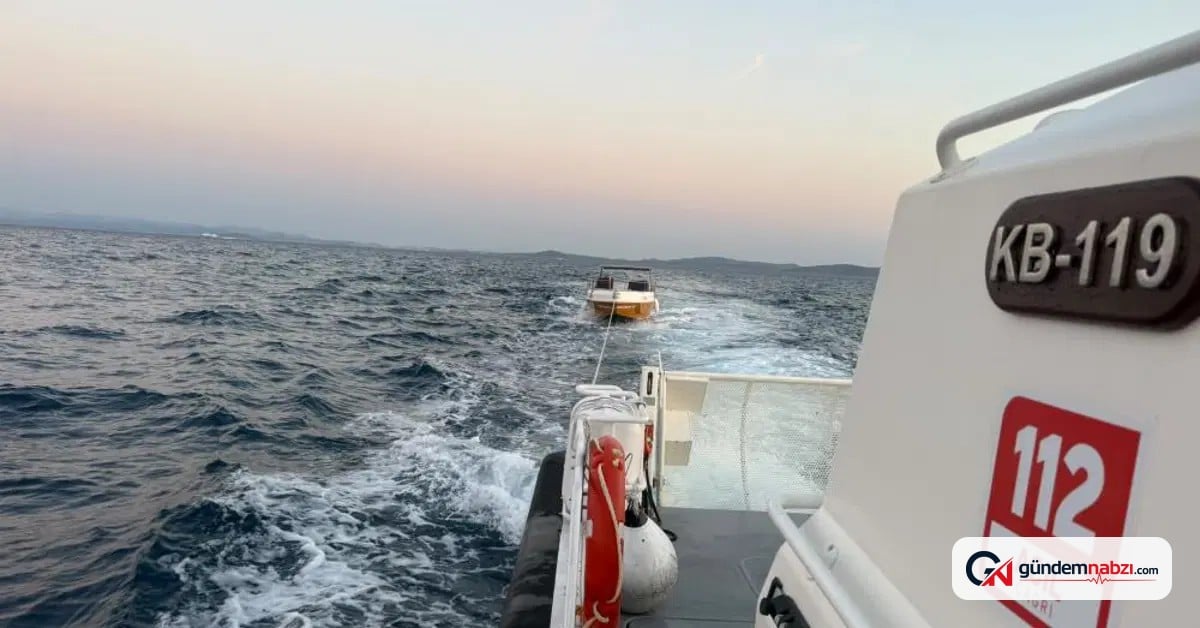 Çanakkale Boğazı'nda kurtarma operasyonu gerçekleştirildi