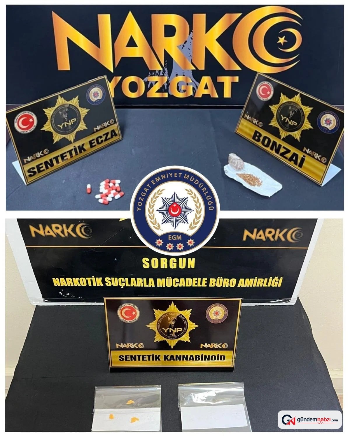 Yozgat'ta uyuşturucu operasyonu: 5 gözaltı