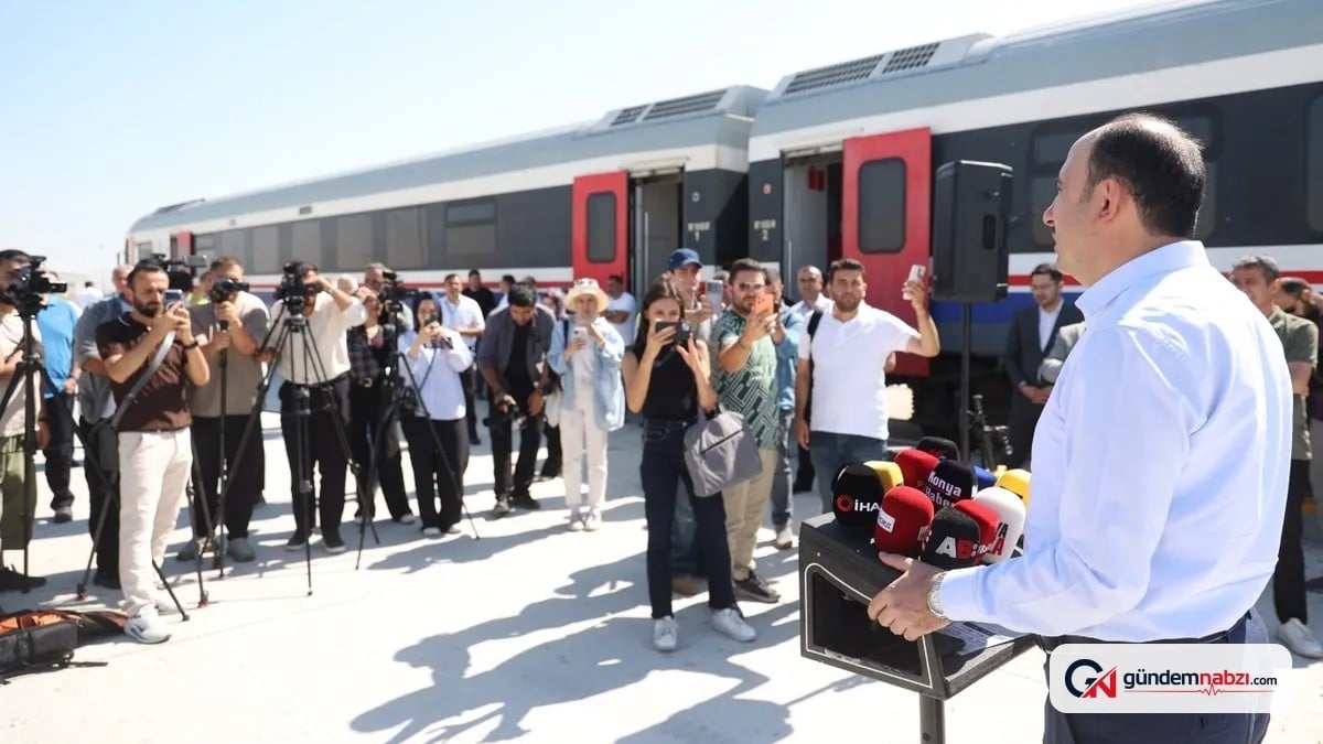 Konya'da raylı sistem projelerinde test sürüşü dönemi