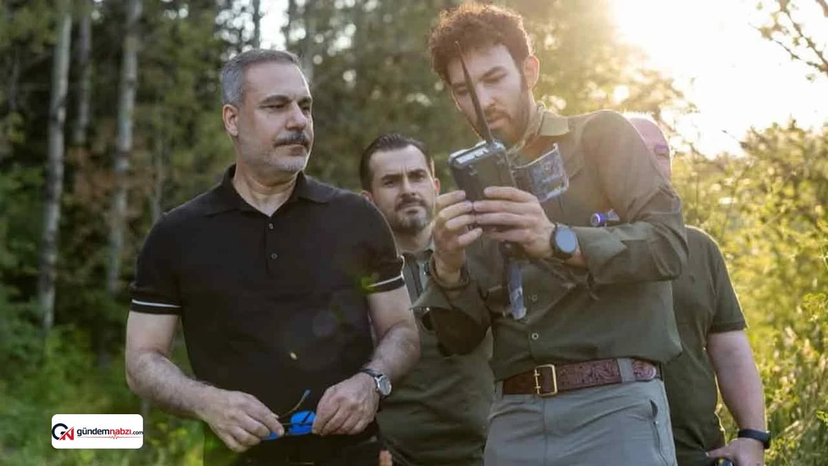 Hakan Fidan, Ankara'da Kızılcahamam'ın yaban hayatını inceledi