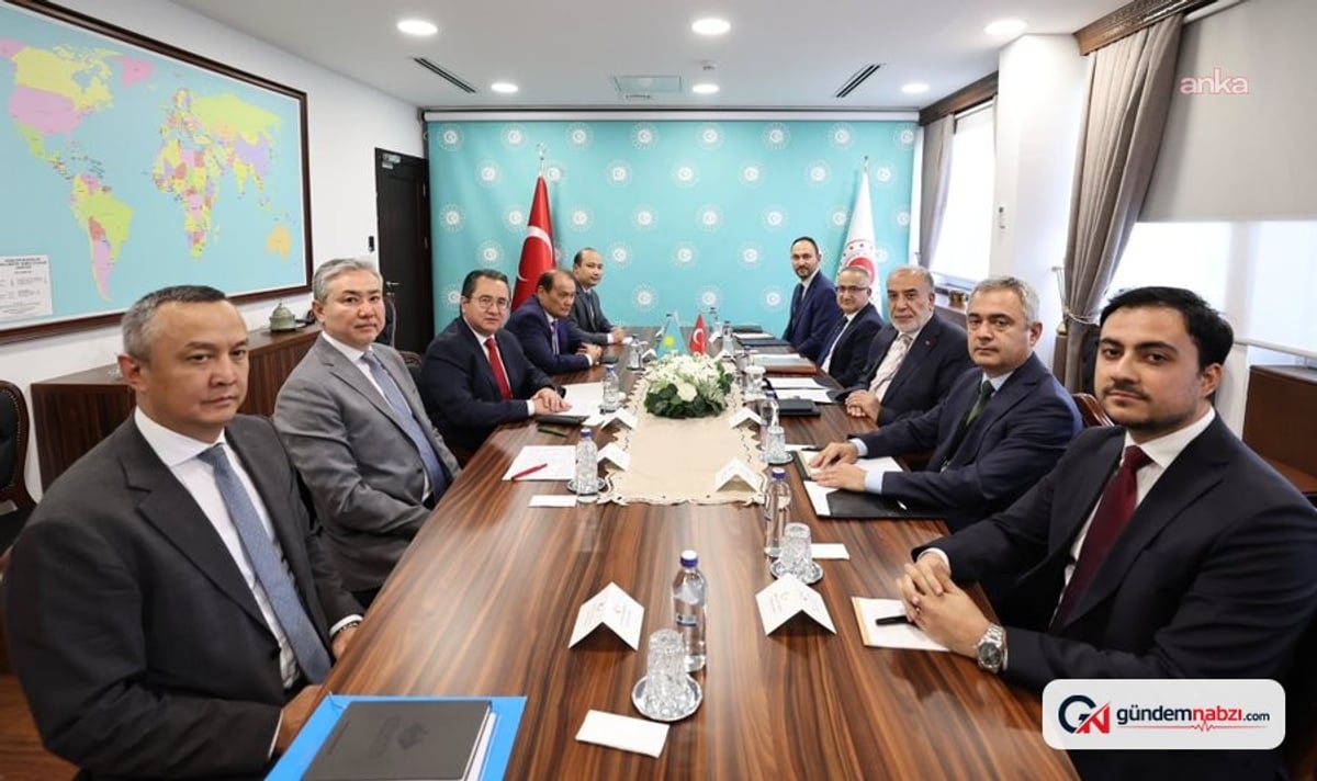 Dışişleri Bakan Yardımcıları Türkiye-Kazakistan iş birliğini görüştü